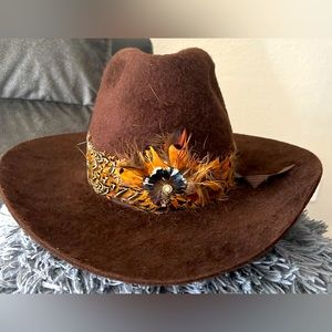 Empire hat Co. Custom made cowboy hat, one of a kind